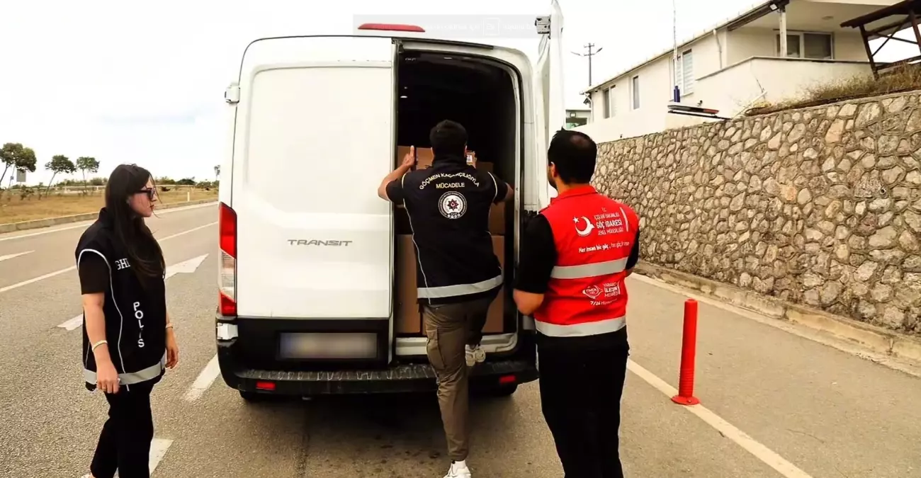 Göç Denetimlerinde 52 Kaçakçılık Organizasyonu Yakalandı