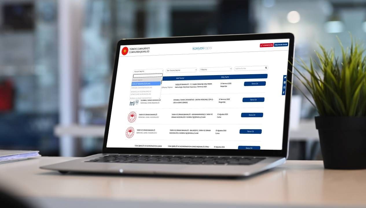 Adalet Bakanlığı 25 sözleşmeli bilişim personeli alacak