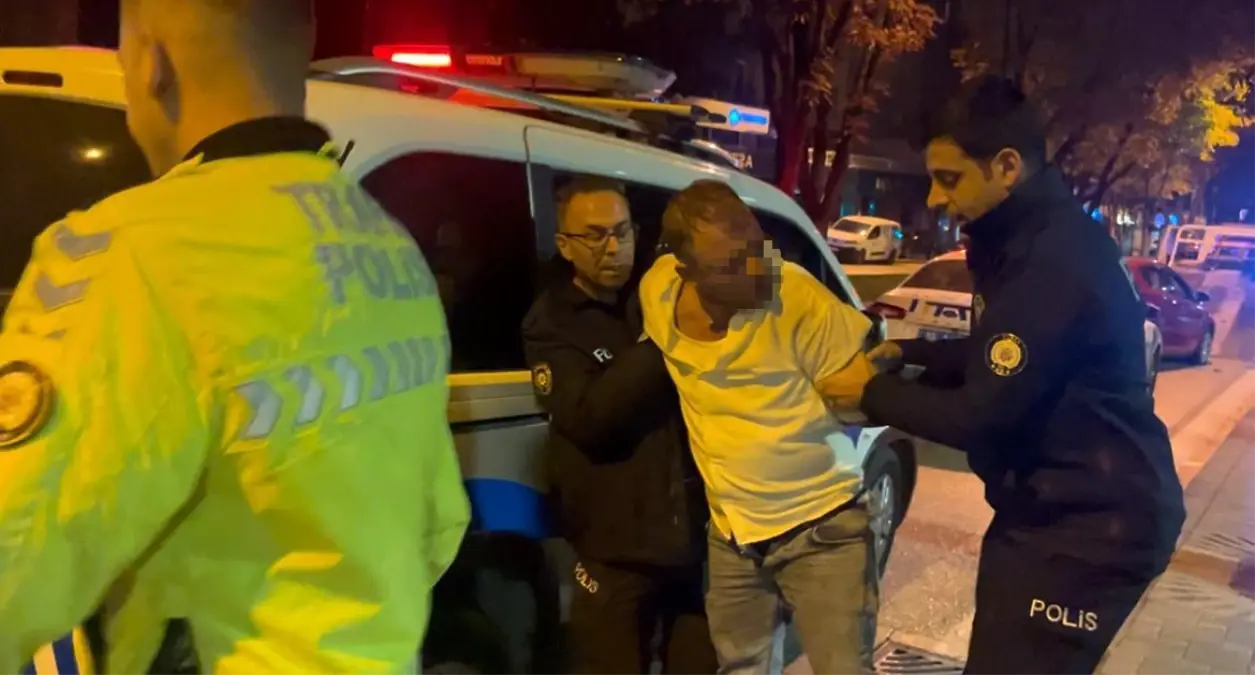 Bursa’da Alkol Bilançosu: Sürücü Polislere Zor Anlar Yaşattı