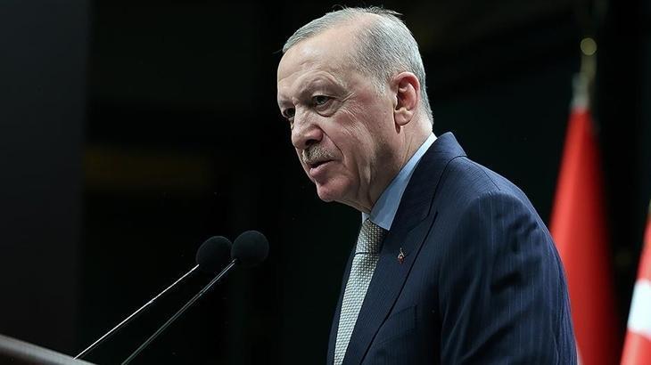 Cumhurbaşkanı Erdoğan’dan şehit polis Şahin’in ailesine başsağlığı mesajı