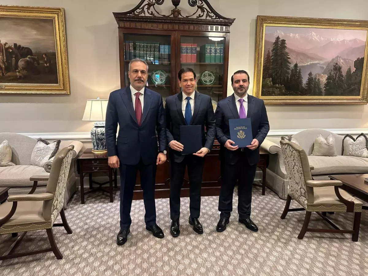 Dışişleri Bakanı Fidan, Washington’daki temasları hakkında konuştu