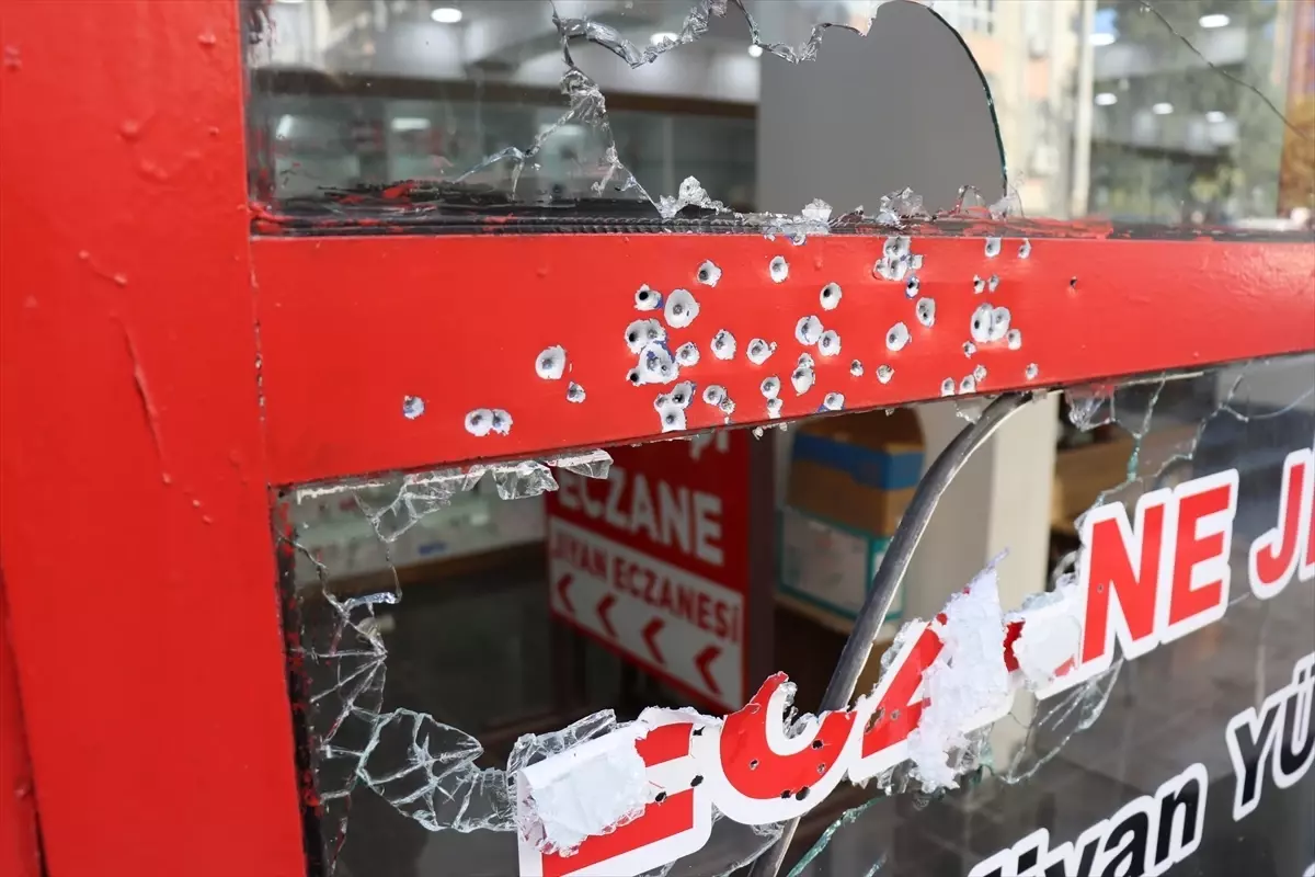 Şanlıurfa’da Eczaneye Silahlı Saldırı