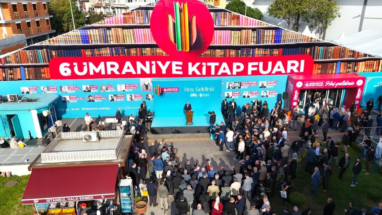 6. Ümraniye Kitap Fuarı 140 bin ziyaretçinin katılımıyla tamamlandı