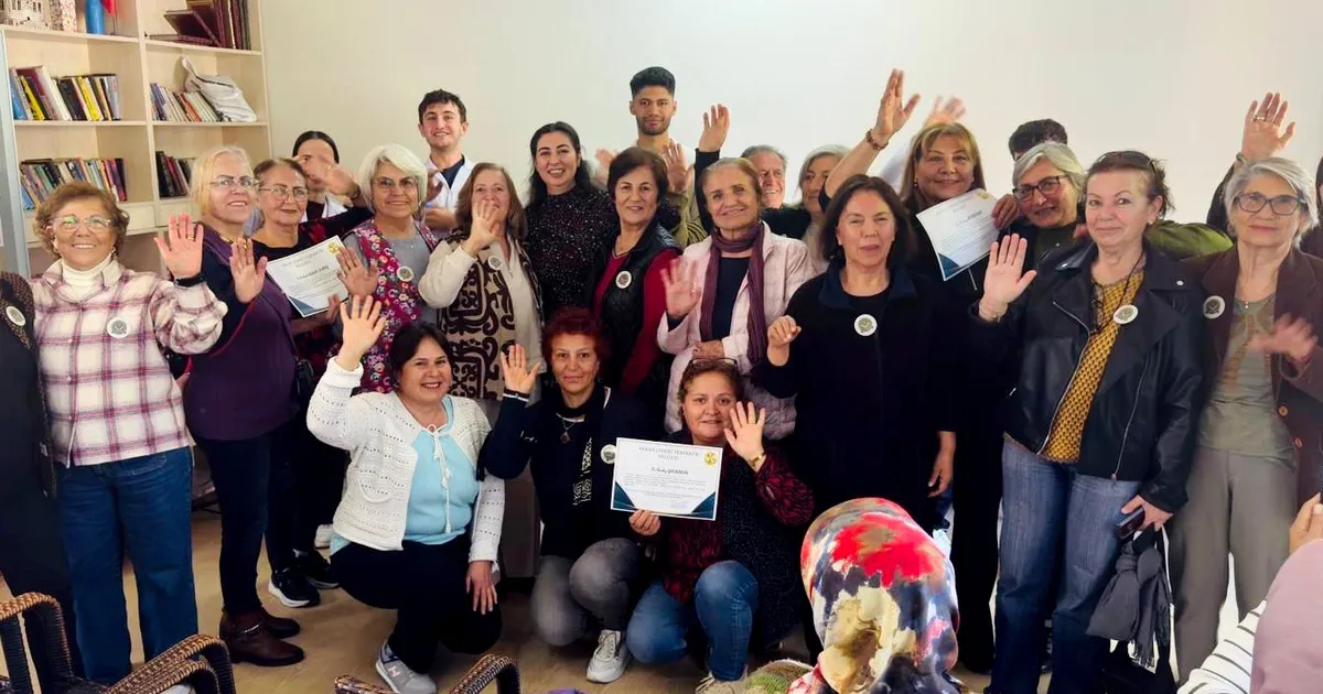 Antalya Muratpaşa’da 60 yaş üstüne sağlıklı yaşam rozeti