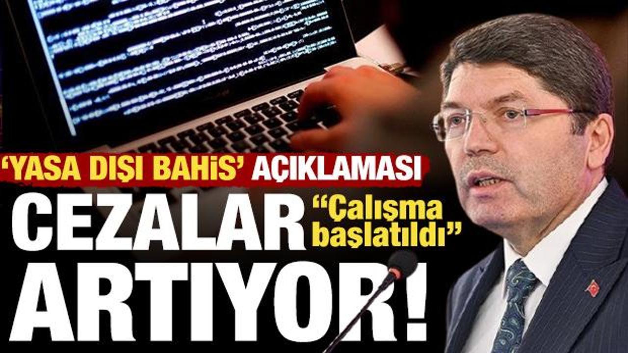 Bakan Tunç, ‘Risk oluşturan bir tehdit’ diyerek konuştu: Cezalar artırılacak!