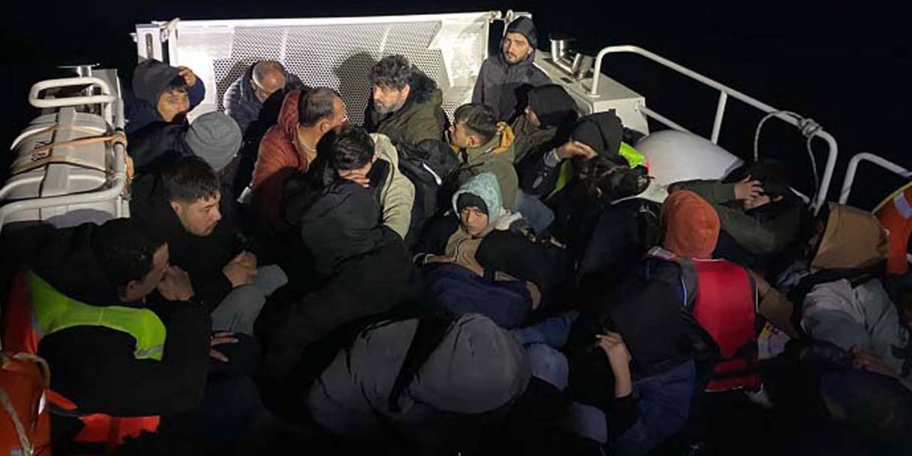 Bodrum’da 39 kaçak göçmen yakalandı!