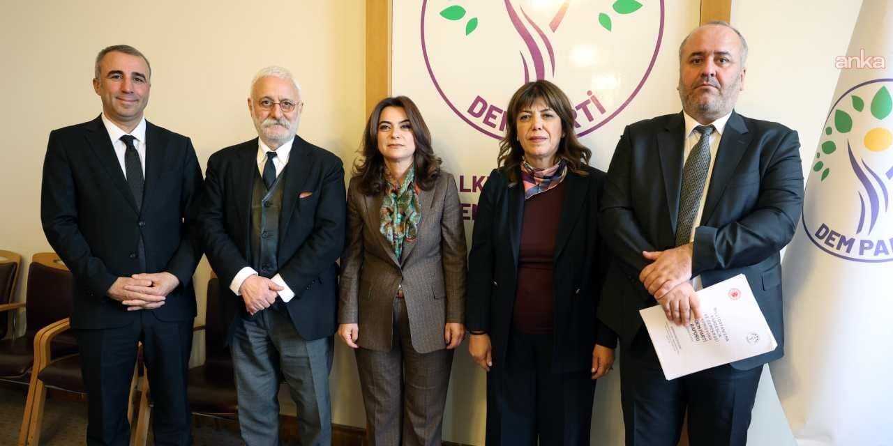 DEM Parti’nin 99 sayfalık raporu Meclis Başkanlığına iletildi