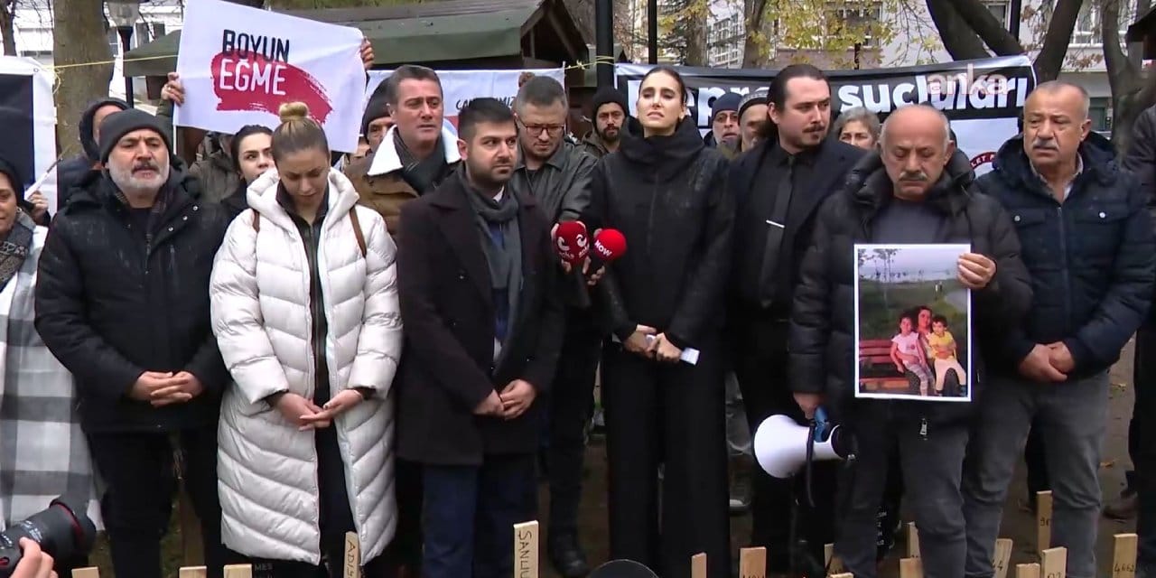 Deprem suçluları affedilmesin diye Meclis’in dibinde nöbetteler! Gözyaşları içinde haykırdı