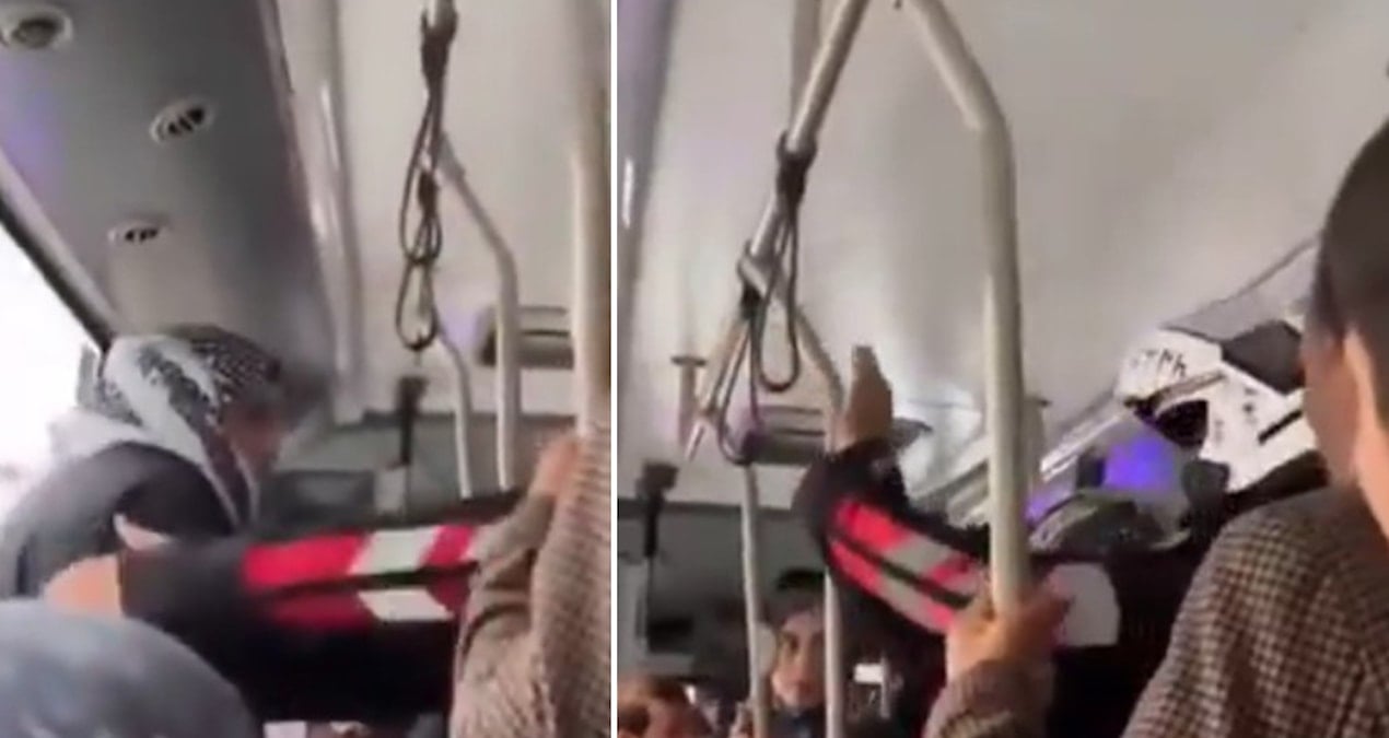 ‘Erdoğan’a hakaret etti’ denildi: Polis otobüsü durdurup gözaltına aldı