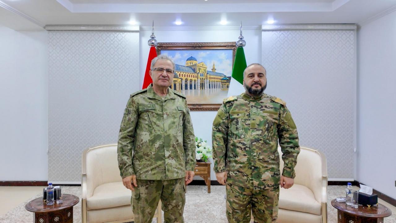 Kara Kuvvetleri Komutanı Orgeneral Tokel, Şam’da Suriye Savunma Bakanıyla görüştü