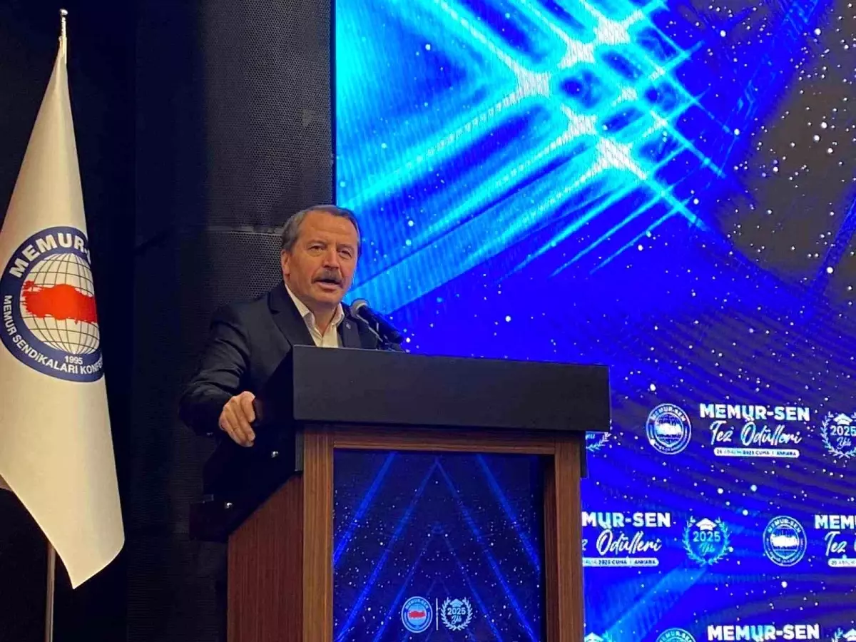 Memur-Sen Tez Ödül Töreni Gerçekleşti