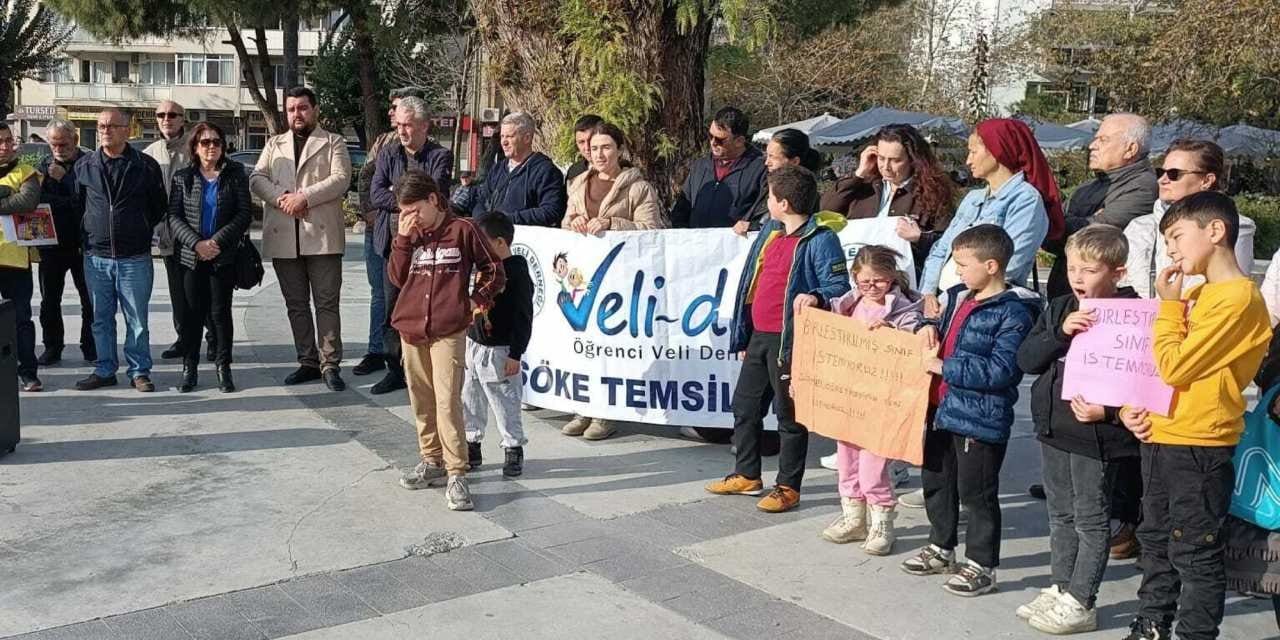Söke’de 1’inci ve 2’inci sınıflar birleştirildi: ‘Kabul edilmesi mümkün değil!’