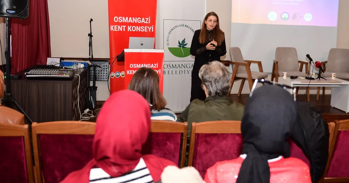 Uzmanlar Bursa Osmangazi’de kadın sağlığını konuştu