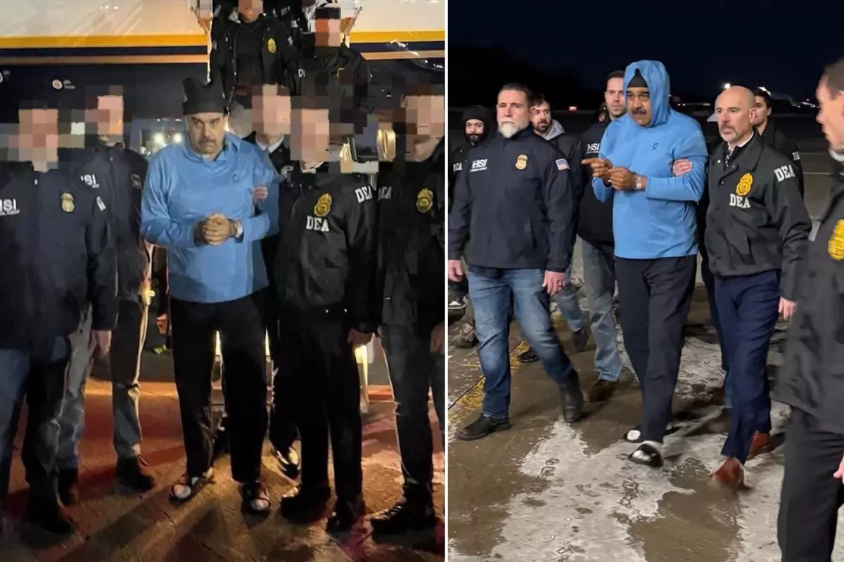 Maduro New York’a böyle getirildi! Görüntülerdeki detay dikkat çekti
