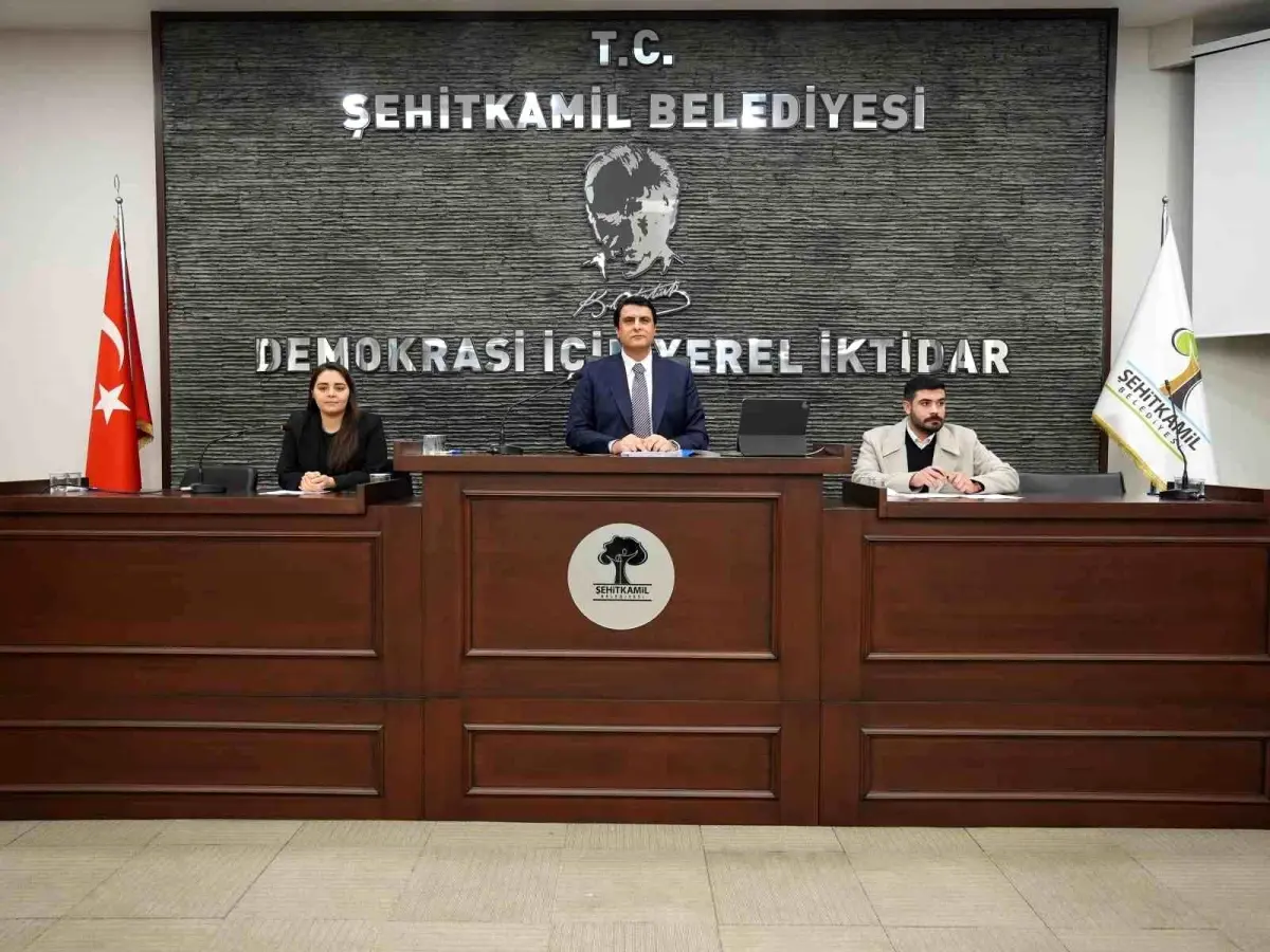Şehitkamil Belediyesi Ocak ayı meclis toplantısı tamamlandı